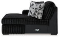 Midnight-Madness Sectional with Chaise - Dream Home Furniture & Mattress (Waite Park, MN)