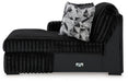 Midnight-Madness Sectional Sofa with Chaise - Dream Home Furniture & Mattress (Waite Park, MN)