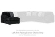 Midnight-Madness Sectional with Chaise - Dream Home Furniture & Mattress (Waite Park, MN)