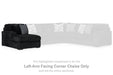 Midnight-Madness Sectional Sofa with Chaise - Dream Home Furniture & Mattress (Waite Park, MN)