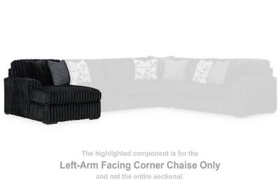 Midnight-Madness Sectional Sofa with Chaise - Dream Home Furniture & Mattress (Waite Park, MN)