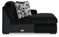 Midnight-Madness Sectional with Chaise - Dream Home Furniture & Mattress (Waite Park, MN)