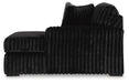 Midnight-Madness Sectional with Chaise - Dream Home Furniture & Mattress (Waite Park, MN)