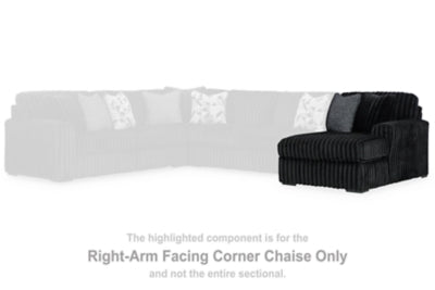 Midnight-Madness Sectional Sofa with Chaise - Dream Home Furniture & Mattress (Waite Park, MN)