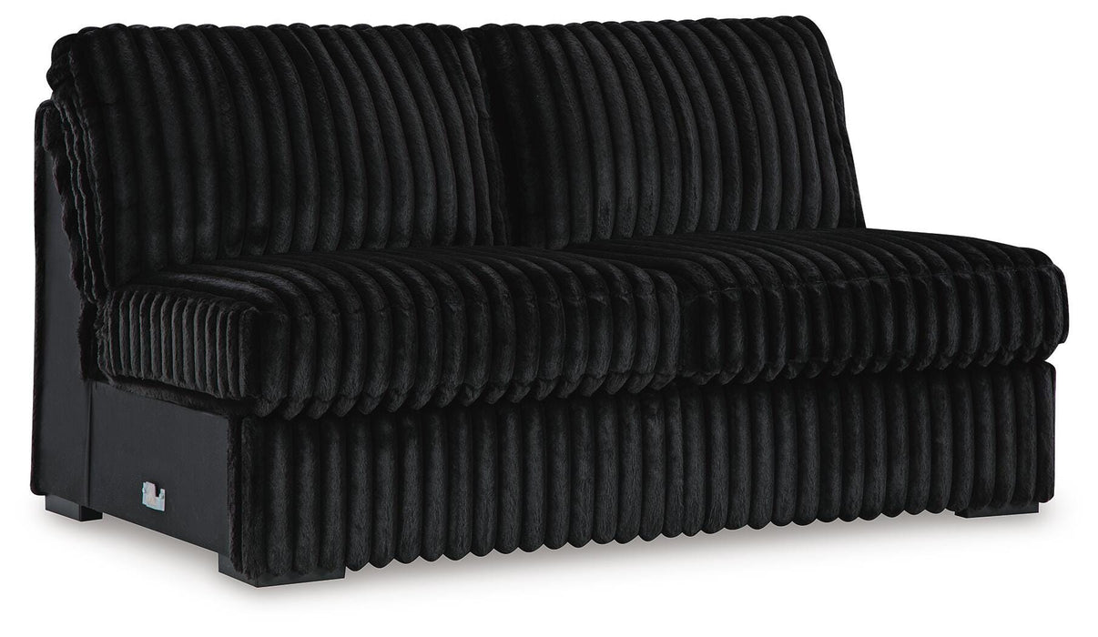 Midnight-Madness Sectional with Chaise - Dream Home Furniture & Mattress (Waite Park, MN)