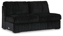 Midnight-Madness Sectional with Chaise - Dream Home Furniture & Mattress (Waite Park, MN)