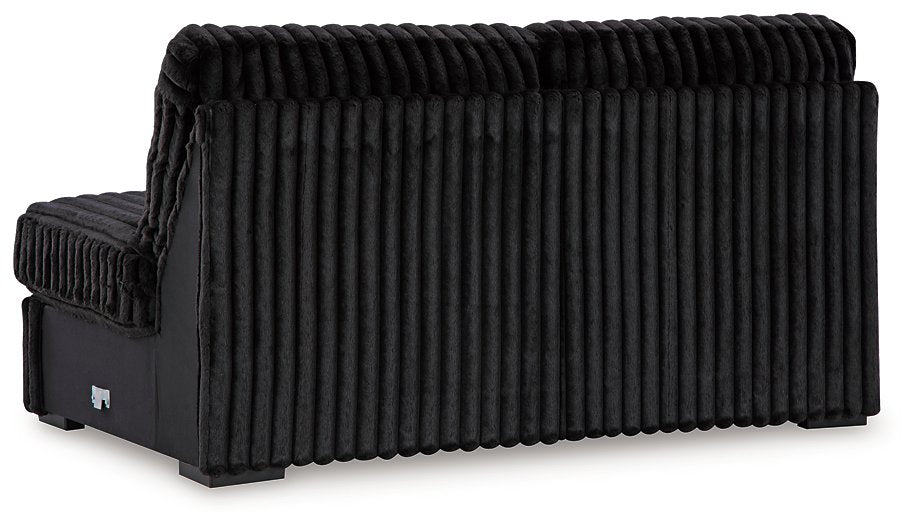 Midnight-Madness Sectional with Chaise - Dream Home Furniture & Mattress (Waite Park, MN)