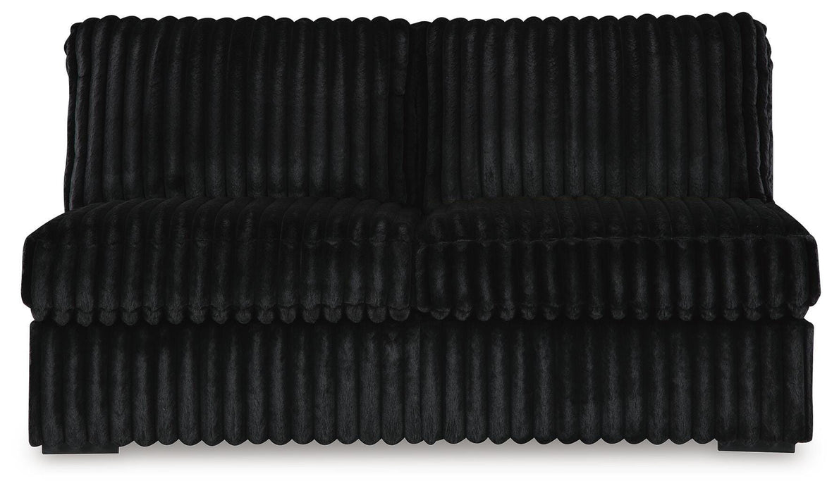 Midnight-Madness Sectional with Chaise - Dream Home Furniture & Mattress (Waite Park, MN)