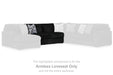 Midnight-Madness Sectional with Chaise - Dream Home Furniture & Mattress (Waite Park, MN)
