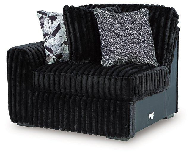 Midnight-Madness Sectional Sofa - Dream Home Furniture & Mattress (Waite Park, MN)