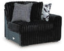 Midnight-Madness Sectional with Chaise - Dream Home Furniture & Mattress (Waite Park, MN)