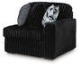 Midnight-Madness Sectional with Chaise - Dream Home Furniture & Mattress (Waite Park, MN)