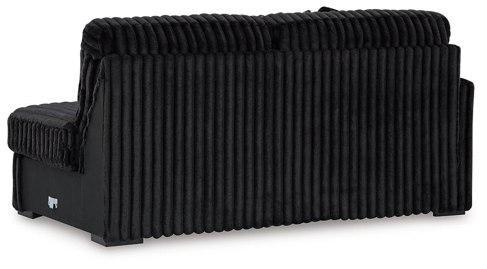 Midnight-Madness Sectional with Chaise - Dream Home Furniture & Mattress (Waite Park, MN)