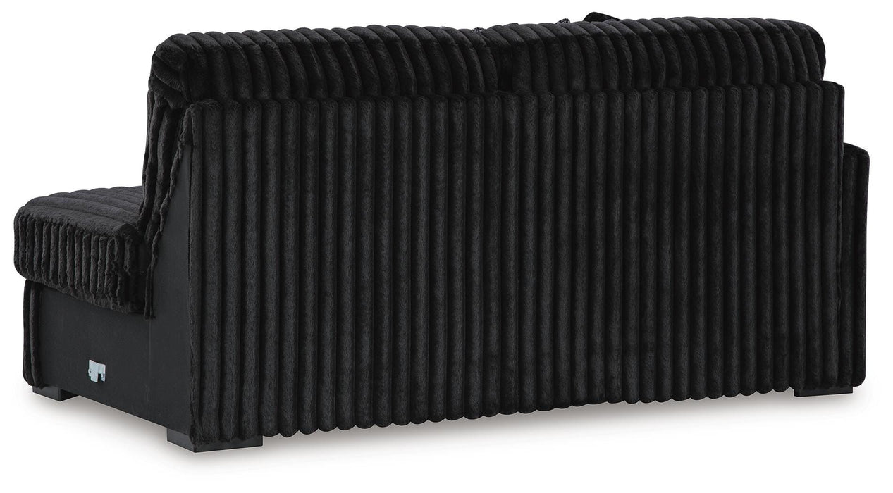 Midnight-Madness Sectional with Chaise - Dream Home Furniture & Mattress (Waite Park, MN)
