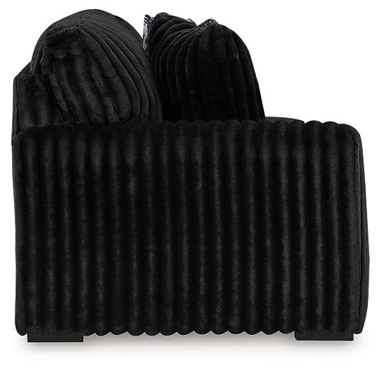 Midnight-Madness Sectional with Chaise - Dream Home Furniture & Mattress (Waite Park, MN)