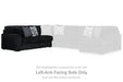 Midnight-Madness Sectional Sofa with Chaise - Dream Home Furniture & Mattress (Waite Park, MN)