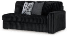 Midnight-Madness Sectional Sofa with Chaise - Dream Home Furniture & Mattress (Waite Park, MN)