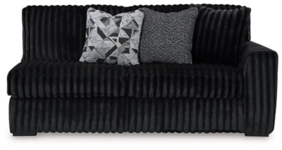 Midnight-Madness Sectional Sofa with Chaise - Dream Home Furniture & Mattress (Waite Park, MN)