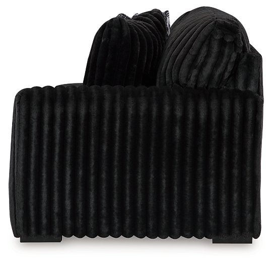 Midnight-Madness Sectional with Chaise - Dream Home Furniture & Mattress (Waite Park, MN)