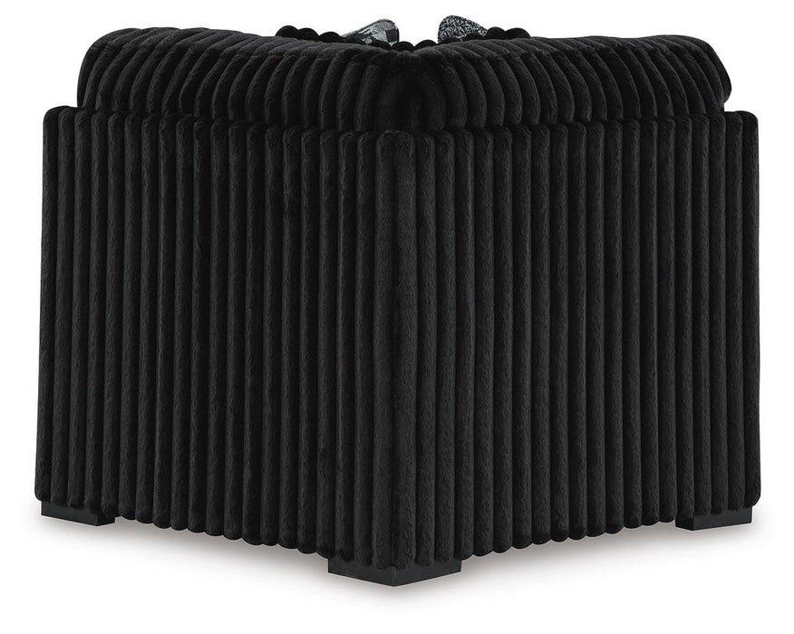 Midnight-Madness Sectional with Chaise - Dream Home Furniture & Mattress (Waite Park, MN)