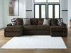 Midnight-Madness Sectional with Chaise - Dream Home Furniture & Mattress (Waite Park, MN)