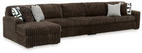 Midnight-Madness Sectional with Chaise - Dream Home Furniture & Mattress (Waite Park, MN)