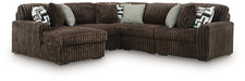 Midnight-Madness Sectional with Chaise - Dream Home Furniture & Mattress (Waite Park, MN)