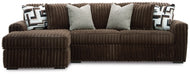 Midnight-Madness Sectional Sofa with Chaise - Dream Home Furniture & Mattress (Waite Park, MN)