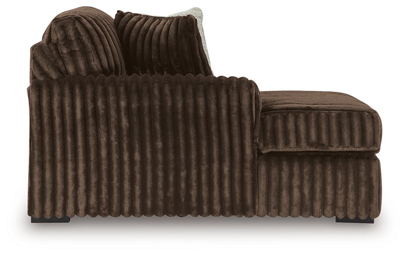 Midnight-Madness Sectional with Chaise - Dream Home Furniture & Mattress (Waite Park, MN)