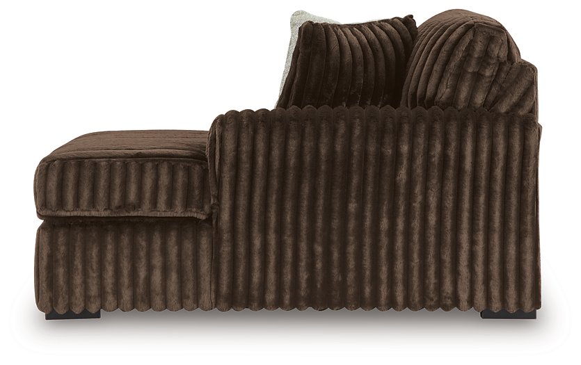 Midnight-Madness Sectional with Chaise - Dream Home Furniture & Mattress (Waite Park, MN)