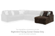 Midnight-Madness Sectional with Chaise - Dream Home Furniture & Mattress (Waite Park, MN)