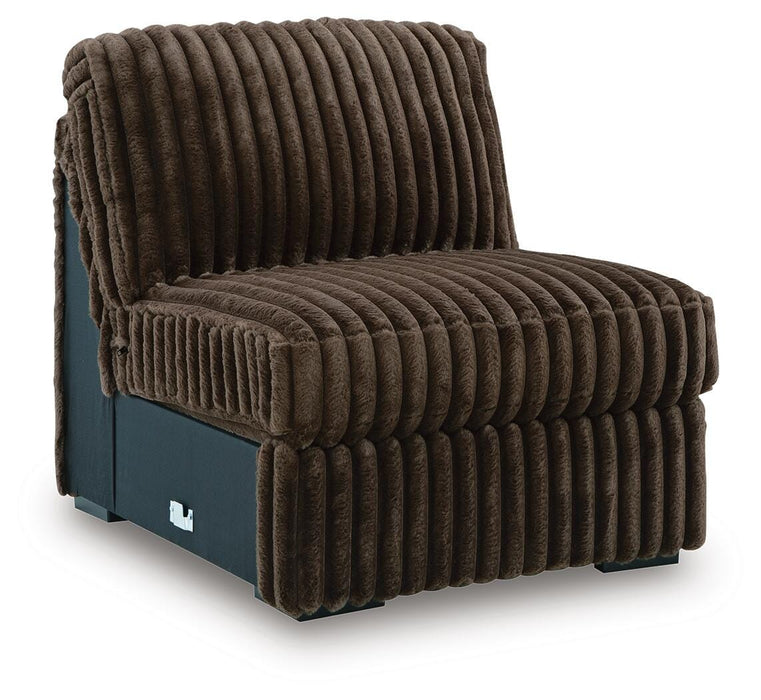 Midnight-Madness Sectional with Chaise - Dream Home Furniture & Mattress (Waite Park, MN)