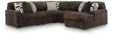 Midnight-Madness Sectional with Chaise - Dream Home Furniture & Mattress (Waite Park, MN)