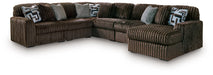 Midnight-Madness Sectional with Chaise - Dream Home Furniture & Mattress (Waite Park, MN)