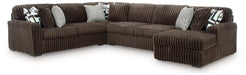 Midnight-Madness Sectional with Chaise - Dream Home Furniture & Mattress (Waite Park, MN)