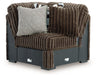 Midnight-Madness Sectional with Chaise - Dream Home Furniture & Mattress (Waite Park, MN)