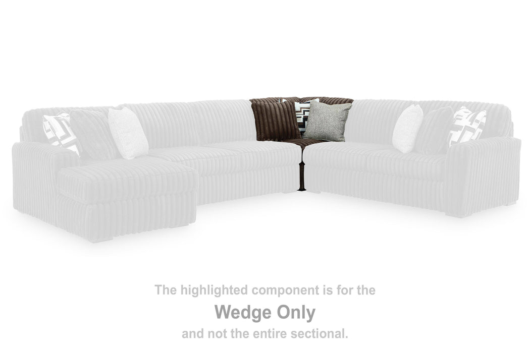 Midnight-Madness Sectional with Chaise - Dream Home Furniture & Mattress (Waite Park, MN)