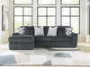 Midnight-Madness Sectional Sofa with Chaise - Dream Home Furniture & Mattress (Waite Park, MN)
