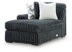 Midnight-Madness Sectional Sofa with Chaise - Dream Home Furniture & Mattress (Waite Park, MN)