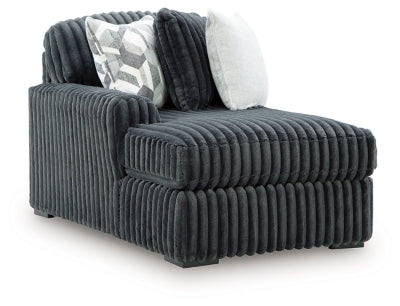 Midnight-Madness Sectional Sofa with Chaise - Dream Home Furniture & Mattress (Waite Park, MN)