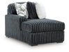 Midnight-Madness Sectional Sofa with Chaise - Dream Home Furniture & Mattress (Waite Park, MN)