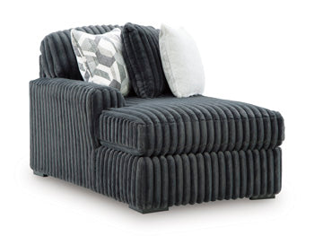 Midnight-Madness Sectional Sofa with Chaise - Dream Home Furniture & Mattress (Waite Park, MN)