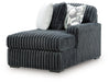 Midnight-Madness Sectional Sofa with Chaise - Dream Home Furniture & Mattress (Waite Park, MN)