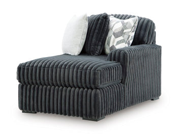 Midnight-Madness Sectional Sofa with Chaise - Dream Home Furniture & Mattress (Waite Park, MN)