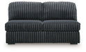 Midnight-Madness Double Chaise 3-Piece Sectional - Dream Home Furniture & Mattress (Waite Park, MN)