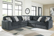 Midnight-Madness Sectional - Dream Home Furniture & Mattress (Waite Park, MN)