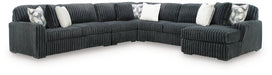 Midnight-Madness Sectional with Chaise - Dream Home Furniture & Mattress (Waite Park, MN)