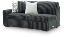 Midnight-Madness Sectional Sofa with Chaise - Dream Home Furniture & Mattress (Waite Park, MN)