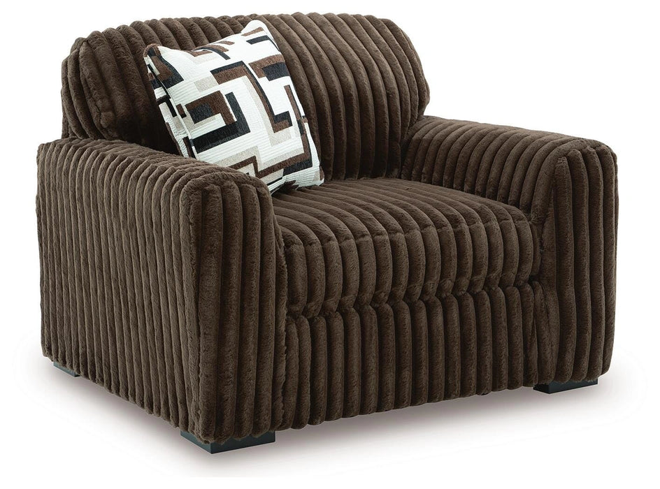 Midnight-Madness Oversized Chair - Dream Home Furniture & Mattress (Waite Park, MN)