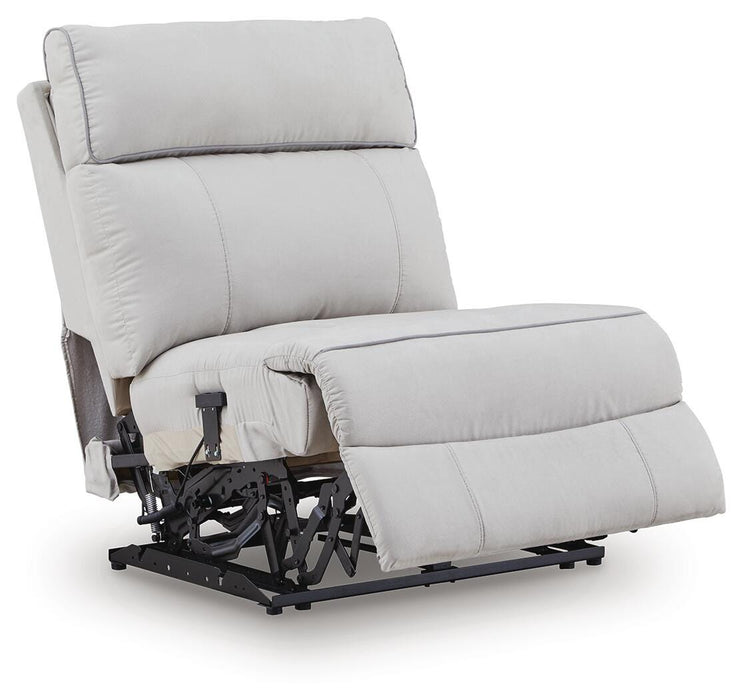 Social Pointe Reclining Sectional with Storage Consoles - Dream Home Furniture & Mattress (Waite Park, MN)
